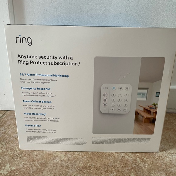 NEW Ring Alarm Home Security System 5 Pc. - Picture 2 of 2